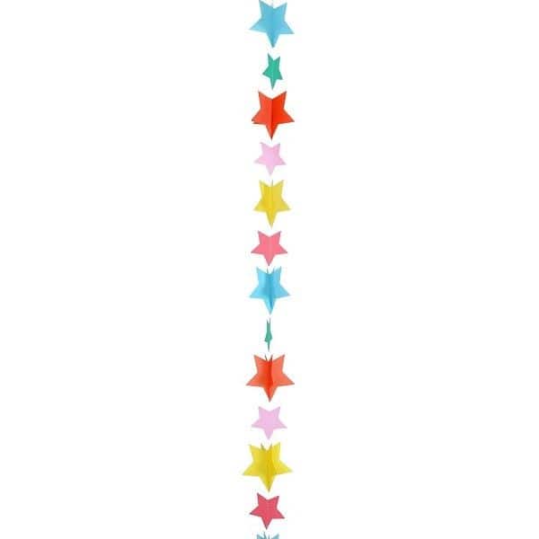 Balloon Multicolour Star Tails