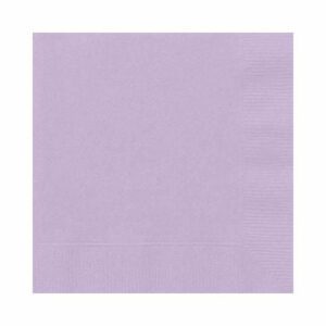 Lavender Napkins Pack 20 - 25cm