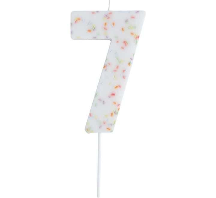 NO.7 GIANT SPRINKLE CANDLE