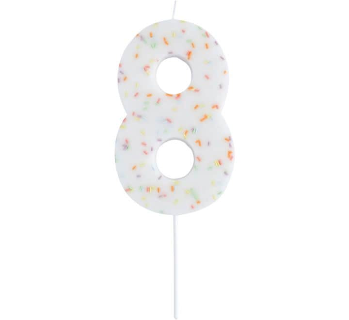 NO.8 GIANT SPRINKLE CANDLE