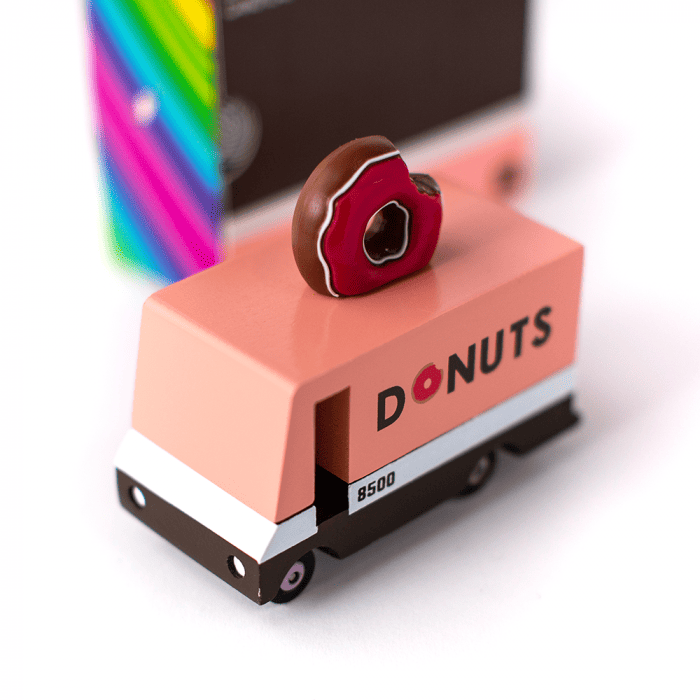 Candylab - Donut Candyvan Wooden Toy Car