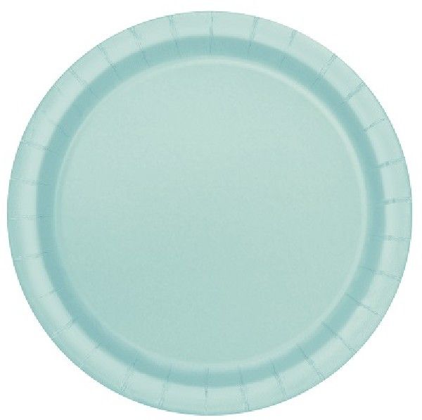 Mint Round Plate