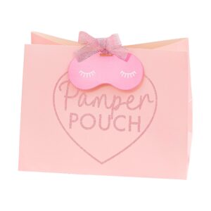 Pink Glitter Pamper Pouch Pamper Party Bag